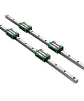 Two Piece Linear Rail Kit With Rails And HSR20 Bearing Blocks For DIY CNC Routers Lathes And Mills Linear Motion Slide System
