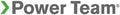 Power Team logo featuring a green arrow and bold gray text representing strength and reliability.