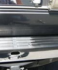 Forever Black Bumper & Trim Conditioner 32oz, rear bumper with black finish and chrome trim
