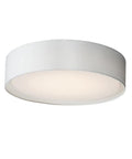 Three Light Modern Flush Mount Ceiling Light With Low Profile, WO Finish, perfect for hallways and bedrooms, clean minimalist look
