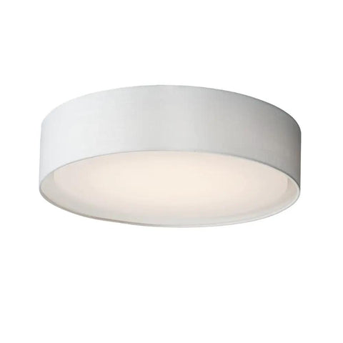 Three Light Modern Flush Mount Ceiling Light With Low Profile, WO Finish, perfect for hallways and bedrooms, clean minimalist look