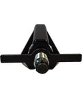 Posi Lock 106 manual puller, black metal with central threaded screw, front view