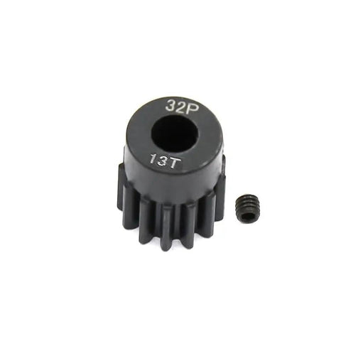 Five Pack 32P 5mm Pinion Gear Set With 13T for RC Cars and Trucks Beefed Up Hardened Steel One Eighth Scale One Tenth Scale