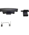 Center Console Armrest Latch Clip Kit Replacement For 2009 Through 2015 Cars, Restores Tight Latch And Smooth Operation, DIY interior repair, OEM-style fit, black plastic clip and spring
