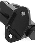 Tough As Nails Aluminum Spring Loaded Sliding Door Lock Latch With Rock Solid Grip And Pull Ring Bounce Automatic Gate Bolt Plus Window Safety Hasp For Home Interior Exterior Doors Easy Install Sturdy Secure Hardware Setup.