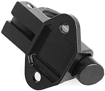 Tough As Nails Aluminum Spring Loaded Sliding Door Lock Latch With Rock Solid Grip And Pull Ring Bounce Automatic Gate Bolt Plus Window Safety Hasp For Home Interior Exterior Doors Easy Install Sturdy Secure Hardware Setup.