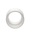 PVC Reducer Coupling Socket To Socket 4 Inch By 2 Inch Schedule 40 DWV Pipe Fittings for DIYers and Pros, top view