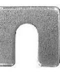 Pro Grade Automotive Shim Pack One And One Quarter Inch By One And One Eighth Inch By One Eighth Inch With Three Eighths Inch Slot Zinc Pack Of One Hundred For Body Shops And Auto Repair Auveco 3156 single shim image