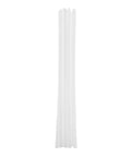 Easy Auto Bumper Fix With These 10 White Pp Plastic Welding Rods, showing ten white PP rods for car bumper repair.