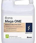 Mega One Semi Gloss Wood Floor Finish With Fast Dry Time High Build And Non Yellowing Formula in plastic container