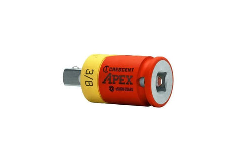 Eshok Guard Three Eighths Inch Drive Socket Isolator Built For Heavy Duty Use Protects Sockets From Drops Heat And Shock Reducing Wear And Strain On Your Tools With Industrial Grade Tool Steel CAEAD324