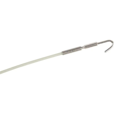 Glow In The Dark 20 Foot Fiberglass Fish Tape With Nylon Tip And Stainless Steel Connector Removable Case For Versatile Wire Feeding