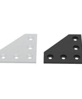 90 Degree Corner Joint Board Plate with 5 holes aluminum profile connection strip angle bracket for 2020 series aluminum extrusions