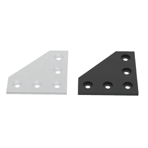 90 Degree Corner Joint Board Plate with 5 holes aluminum profile connection strip angle bracket for 2020 series aluminum extrusions