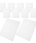 White EPE Foam Packing Bags 100 Pack For Shipping And Storage Protect Your Stuff Small Photo Frames And Crafts Trimable Foam Pouches Reusable