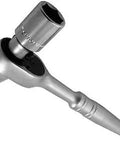 Heavy Duty Scaffold Ratchet Wrench With 7/8 Socket, 1/2 Drive, Hammer Tip, Industrial Tool For Construction Pros, Builders, And DIYers