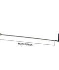 Paintless Car Dent Repair Rod Set, 12 Piece Tool Kit With Rubber Hammer And Replaceable Awl Heads, metal rod 46cm length