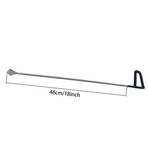 Paintless Car Dent Repair Rod Set, 12 Piece Tool Kit With Rubber Hammer And Replaceable Awl Heads, metal rod 46cm length