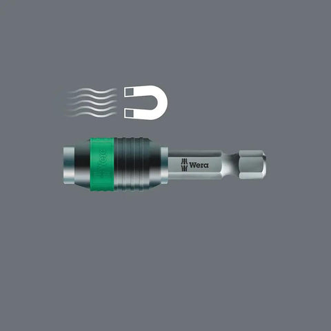 Rapidaptor Quick-Release Chuck with magnetic feature from Universal Bit Check Set With Rapidaptor Quick-Release Chuck, 30-Piece Torsion Bit Kit