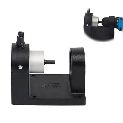 Positioning Bracket for Double Head Metal Cutter Holder for Sheet Metal Cutting Drill Tool Black Secure Mount Durable ABS Construction