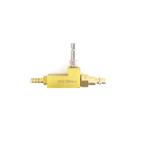 Brass adapter for Coolant Vacuum Purge And Refill Tool Kit For Fast Bleed-Free Cooling System Fill With Universal Adapters