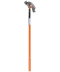 Aluminum Conduit Bender Full Assembly For 1/2-Inch EMT With Wide Foot Pedal, Benchmark Symbols And Angle Setter, side view.