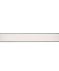 Metro 37In LED Energy Star Bathroom Vanity And Wall Light 3000K Brushed Nickel With Uniform Illumination Aluminum Build White Diffuser