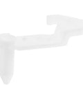 Heavy Duty Plastic Refrigerator Door Catch Hinge Stop Clip For Fridge And Freezer Latch Replacement Noise Dampening Hook Bracket visible angle