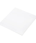 Tough As Nails UHMW Sheets 6 By 6 By One Sixteenth Inch Opaque White Plastic Board From Ultra High Molecular Weight Polyethylene