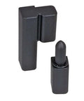 Removable LiftOff Hinges With Concealed Mount And Offset Knuckle Style Zinc Alloy Construction In Black Finish Inch Size B