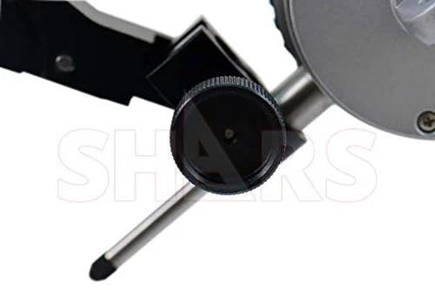 Shars magnetic base indicator holder with 1-in dial indicator and speed-set fine adjustment