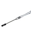 Magnetic Extension Shaft for 4mm Precision Screwdriver Bits 123mm Alloy Steel Bar shown horizontally.
