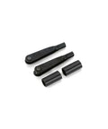 Go-To 2-56 Spring Steel Kwik-Links, 12-Pack for Quick Connectors and Control Linkage, Durable High-Strength Links for Threaded Rods and Couplers, Easy Hookup, Secure Lock, Ideal for RC Planes, Drones, and Hobby Mechanisms, black spring steel linkage parts