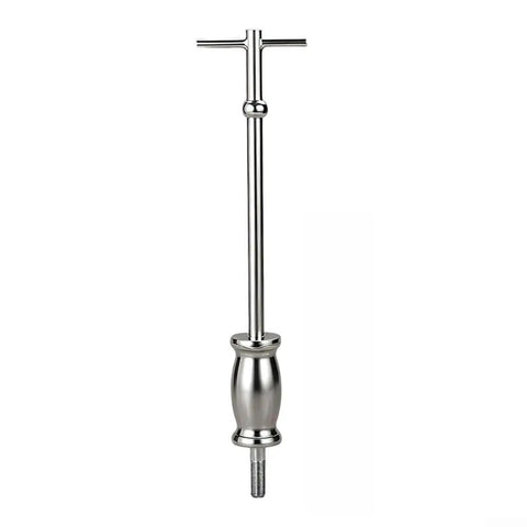 Pro 3 Jaw Bearing Puller Kit With T Handle For Workshop Built From Solid Carbon Steel Designed For Mechanics Fixing Cars Trucks Hard Core To Extract Stuck Shafts Or Housings Without Causing Damage Today Order Now For Quick Delivery And Sick Deals. T-handle steel bearing puller rod