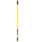 Heavy Duty Adjustable Paint Roller Extension Pole With Fast Push Button Dial Expands From 6 To 12 Feet for high walls.
