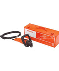 Fein SuperCut Sealant Cutter Knife Kit Pro Grade Oscillating Blade Tool With Variable Speed next to orange storage box