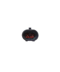 Top Tier Heavy Coolant Water Pump TA50E R12 2302 Direct Fit Replacement For Electric Vehicle Cooling Systems connector view.