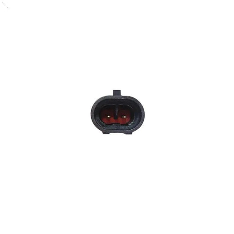Top Tier Heavy Coolant Water Pump TA50E R12 2302 Direct Fit Replacement For Electric Vehicle Cooling Systems connector view.