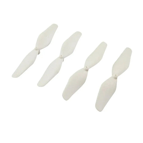 4 Pack White Propellers For RC Quadcopters CW CCW Suitable For X22 X22W Drones Lightweight PP Replacement Prop Set Easy To Install