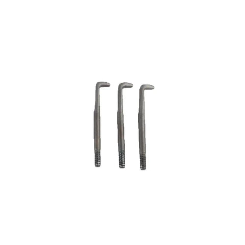 Bearing Puller Set With Curved Hook And Red Steel Collet For Automotive Repair Pro Grade Heavy Duty Inner Bearing Removal Tool Kit
