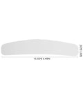 Ten Pack Plastic Collar Stays With White Tips For Mens Dress Shirts And Suits durable plastic stay 16.5cm for crisp collars.