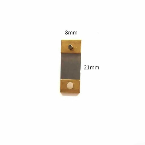 Metal Pendulum Leaf Replacement For Mechanical Clocks, 21x8mm, gold finish, durable swing pendulum for antique clock repair