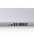 Boss Grade Cloud Managed Firewall Security Appliance With Slick Remote Management And Beefy One Gigabit Throughput For Rock Solid Branch Office SD WAN Backbone Setup, rear view.