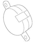 Illustration of Oil Control Valve For Subaru Engines 10921AA231 OEM Standard Replacement, side view, highlighting plug and play solenoid design