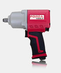 1/2 Inch Composite Air Impact Wrench Pumping Out Eight Hundred Thirty Ft Lbs Of Raw Torque With A Sweet Three Mode Power Dial and Quick One Handed Forward Reverse Toggle For Heavy Duty Shop Jobs side view.