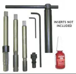 Oversized M14x1.25 Spark Plug Thread Repair Kit For Deep Holes No Helicoil Needed PN 5141E Extended Version tool set.