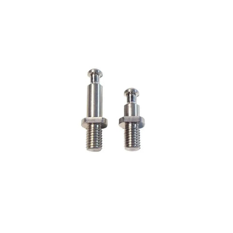 Side Stand Hardware Kit For Light X S Bikes With Spring Pin Bracket Bolts Nut Cover And Screws Replacement Set To Restore A Solid Safe Stand Durable Aluminum Construction For Longevity And Easy Installation On Most Bike Models two metal bolts