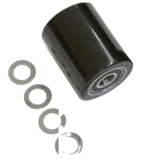 Beefed Up Heavy Duty Load Wheel Kit For Multiton Manual Pallet Jack Models TM And J with Ultra-Poly wheel and bearings
