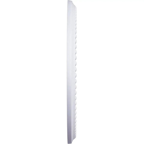 Side view of Bradford Ceiling Medallion 12 1/2 Inch Outside Diameter 3 7/8 Inch Inside Diameter 3/4 Inch Projection Fits Canopies Up To 6 5/8 Inch