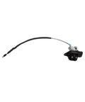 Heavy Duty Lift Gate Latch For Dodge Grand Caravan 2009-2020, black cable and latch assembly for rear hatch installation.